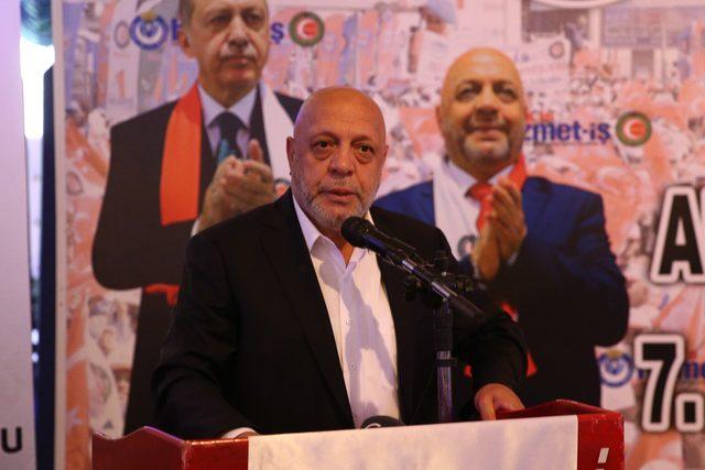 HAK-İŞ Genel Başkanı Mahmut Arslan, Adana'da konuştu
