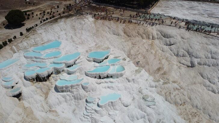 Pamukkale'nin ziyaretçi sayısında yüzde 64'lük artış G5