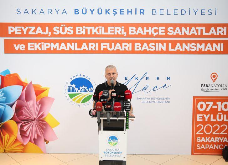 5. Sakarya Peyzaj, Süs Bitkileri ve Bahçe Sanatları Fuarı, 7-10 Eylül'de düzenlenecek G3