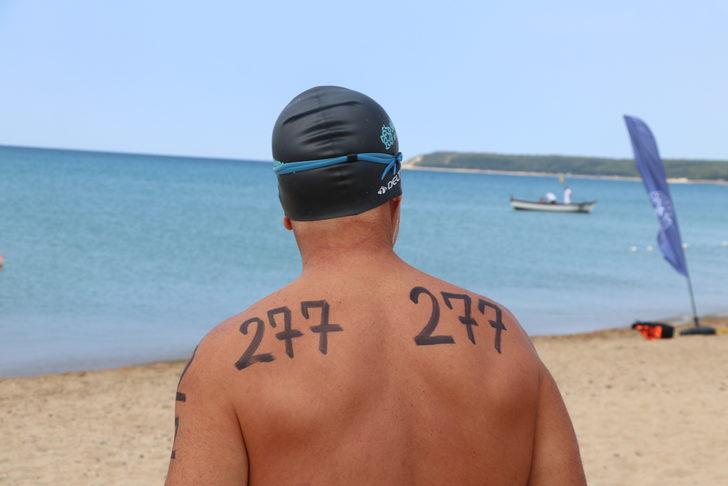 Saros Körfezi'nde düzenlenen"Keşan Açık Su Yüzme Şampiyonası" sona erdi G3