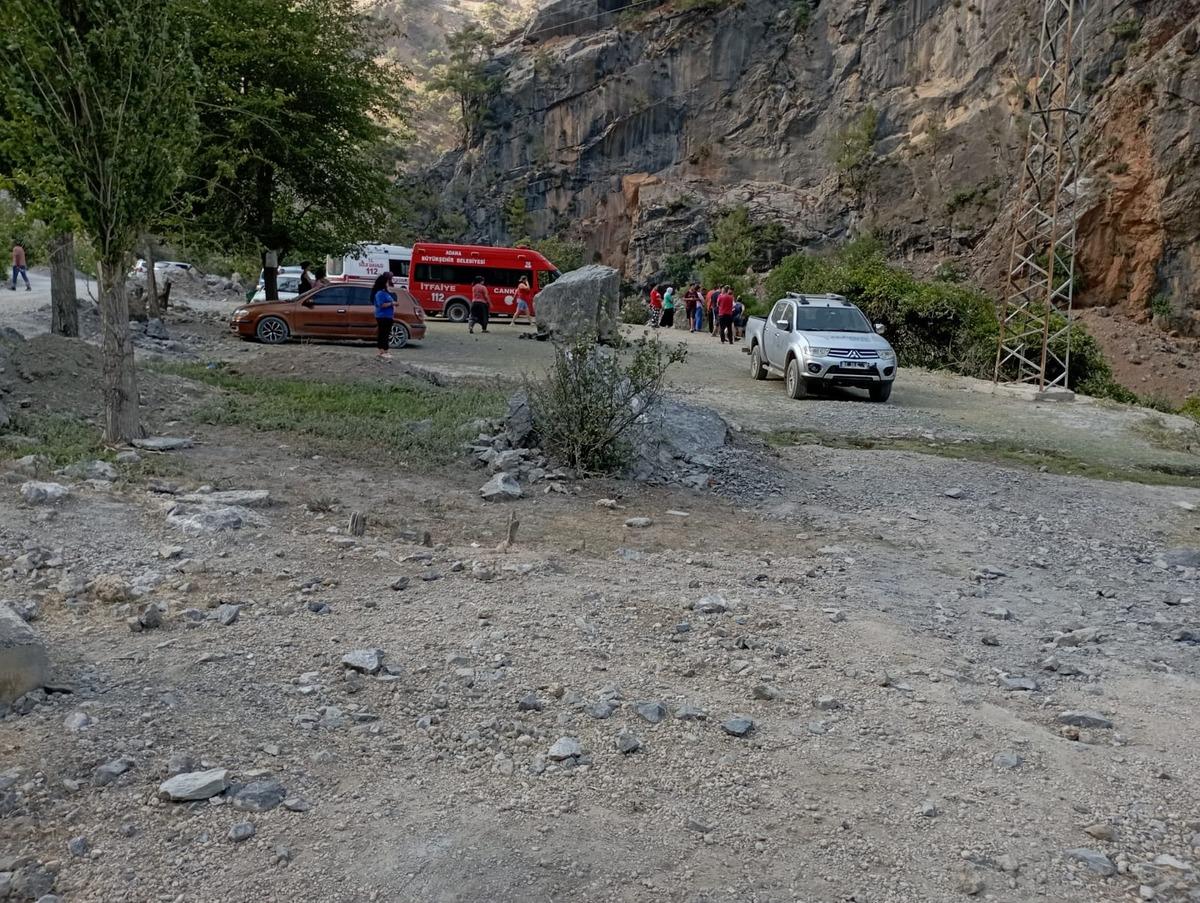 Adana'da K&uuml;p Şelaleleri'nde suya d&uuml;şen &ccedil;ocuk boğuldu
