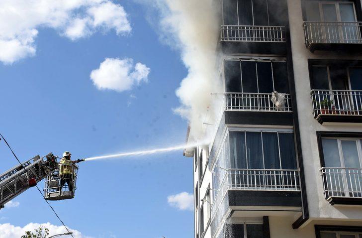 Kırıkkale'de evde çıkan yangın hasara neden oldu G1
