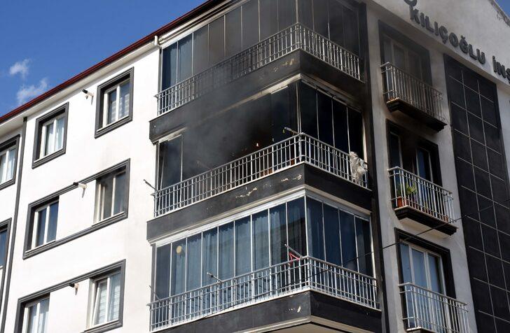 Kırıkkale'de evde çıkan yangın hasara neden oldu G4