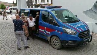 Amasya’da birlikte yaşadığı kadın ve oğlunu öldüren zanlı yakalandı