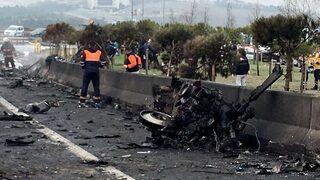 İstanbul'da düşen helikopter Eczacıbaşı'nın üst düzey yöneticisini taşıyordu