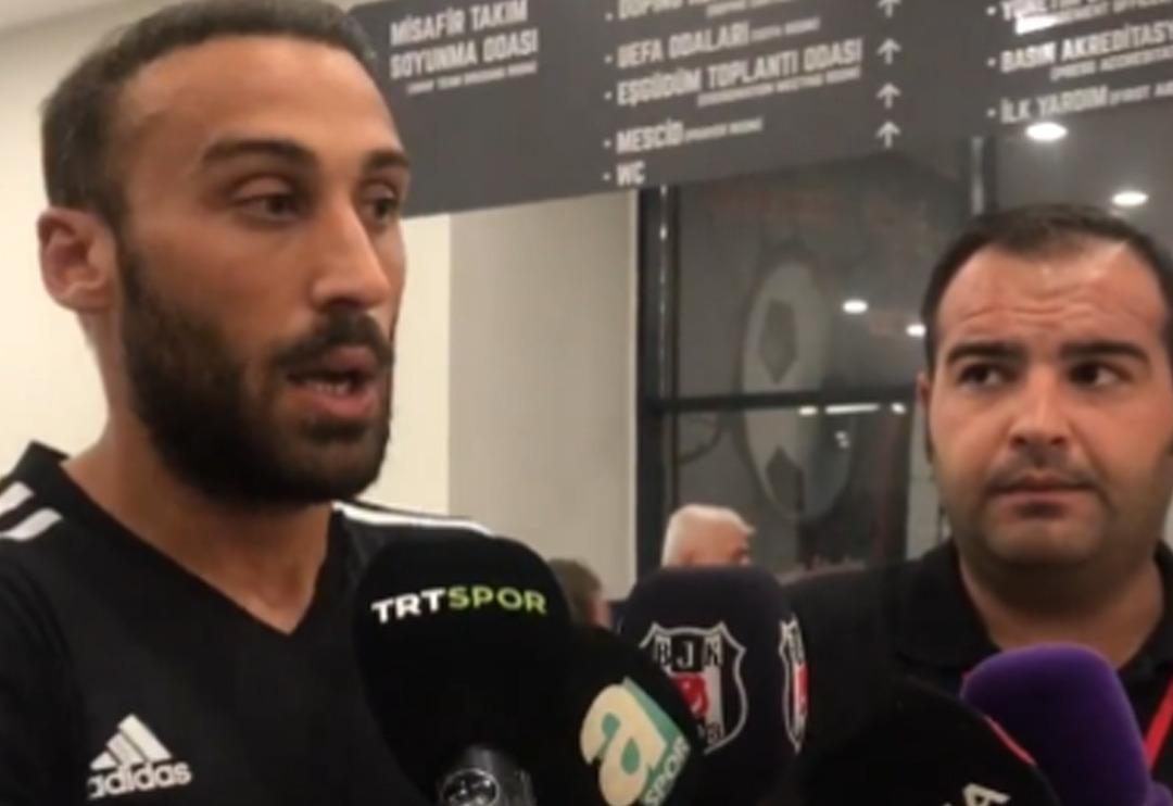 Cenk Tosun'dan ma&ccedil; sonunda şaşırtan itiraf! ''Belki de futbol hayatı bitecek...''