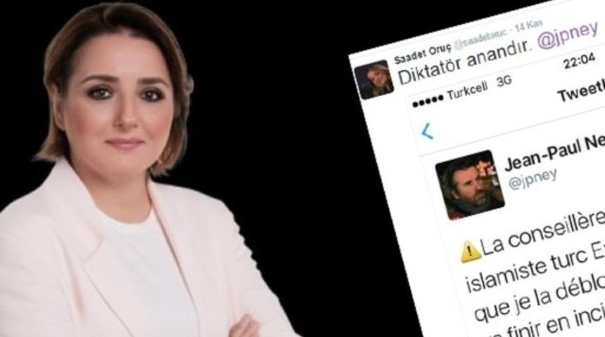 Cumhurbaşkanı Başdanışmanı'ndan Fransız gazeteciye: Diktatör anandır