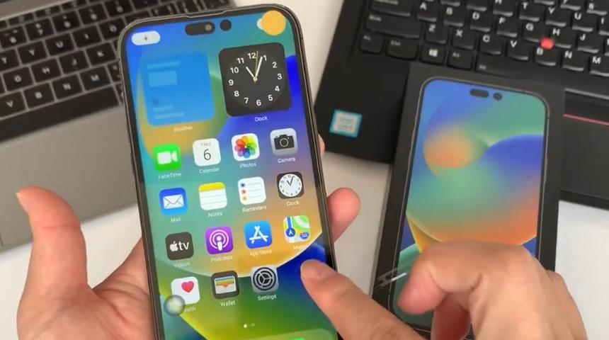 Çakma iPhone'cular yine iş başında! Bu kez henüz çıkmayan iPhone 14 Pro Max'in klonunu ürettiler
