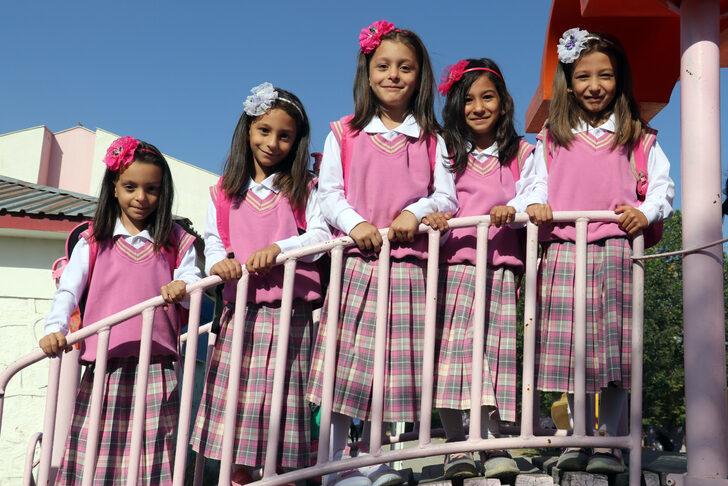 Ağrılı beşiz kızlar okullu oldu G5