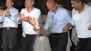 İçişleri Bakanı Süleyman Soylu Kürtçe türkülere eşlik edip, Bırkleyn Mağaraları'nda halay çekti! O görüntüler çok konuşuldu
