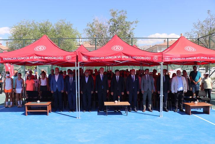 Uluslararası Erzincan Ergan Cup Tenis Turnuvası başladı G1