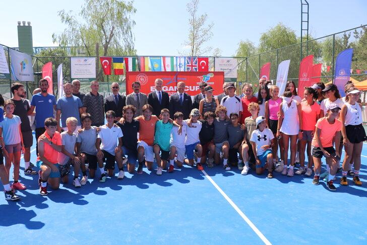 Uluslararası Erzincan Ergan Cup Tenis Turnuvası başladı G4