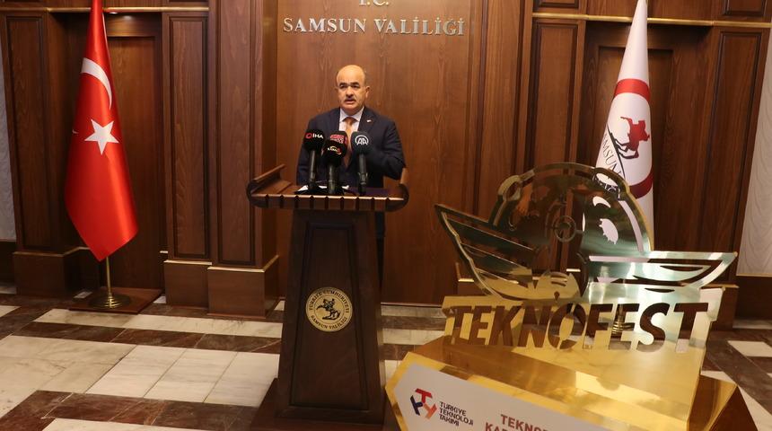 Samsun Valisi Z&uuml;lkif Dağlı, TEKNOFEST KARADENİZ'i değerlendirdi: