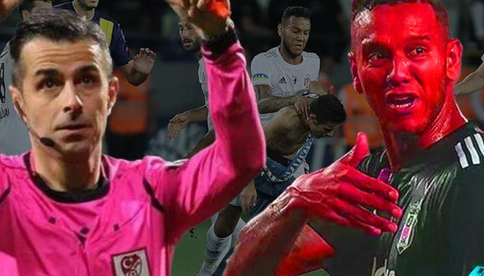 Beşiktaş'tan Josef de Souza'nın kırmızı kartıyla ilgili açıklama! Hakemin raporları da ortaya çıktı...