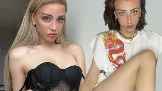 Mika Raun kadınların tepkisini çekti! Eliyle sürekli göğüslerini kapaması gözlerden kaçmadı