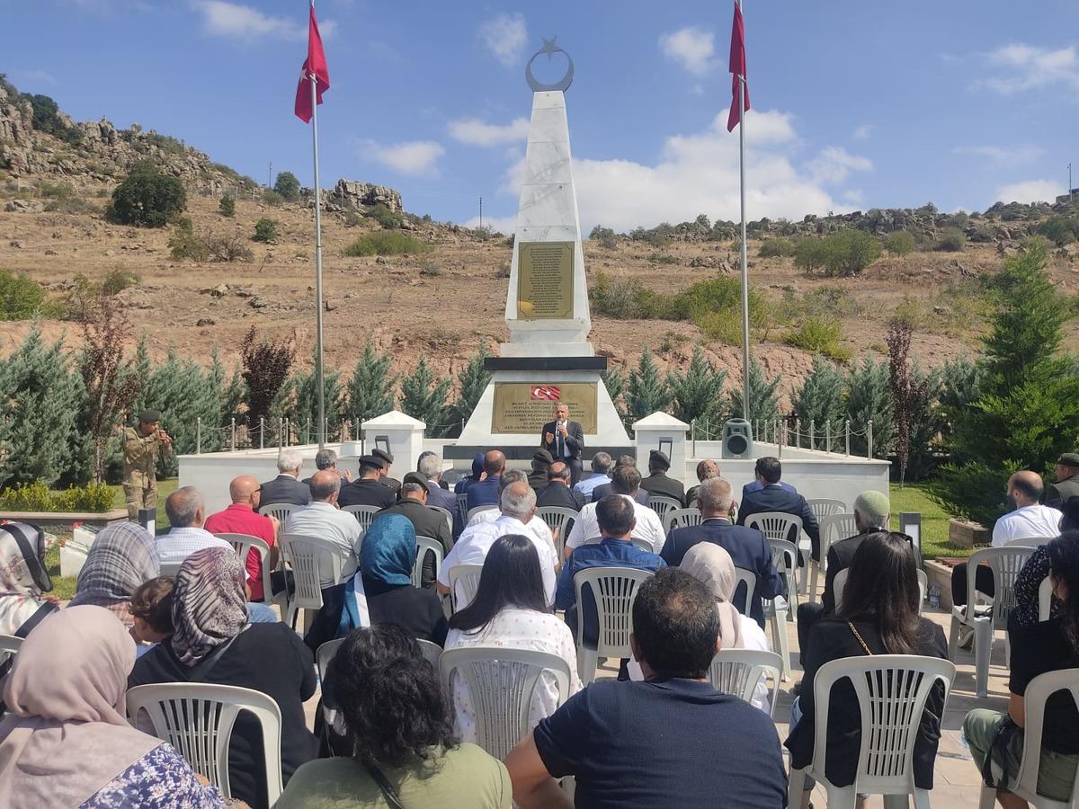 Afyonkarahisar'da m&uuml;himmat deposundaki patlamada şehit d&uuml;şenler anıldı