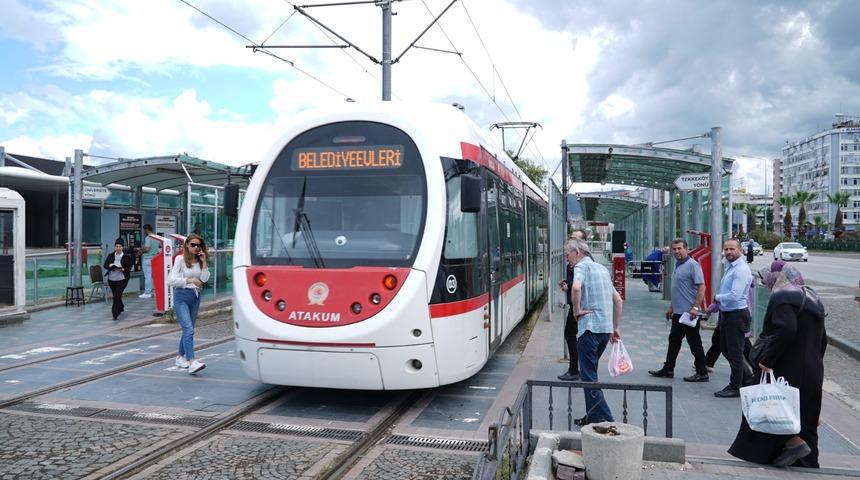 Samsun'da tramvaylar TEKNOFEST KARADENİZ boyunca 920 bin 880 yolcu taşıdı