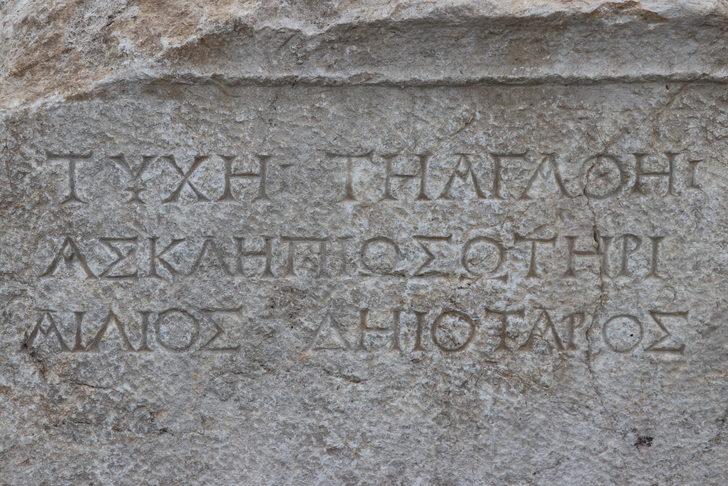 Hadrianaupolis'te, "Asklepios" varlığına işaret eden 1800 yıllık yazıt bulundu G3