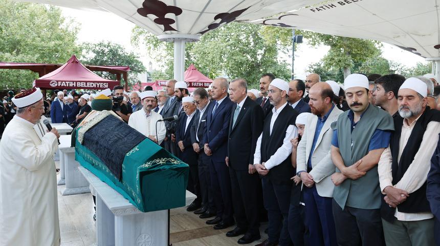 Cumhurbaşkanı Erdoğan, Ömer Tuğrul İnançer'in cenaze törenine katıldı