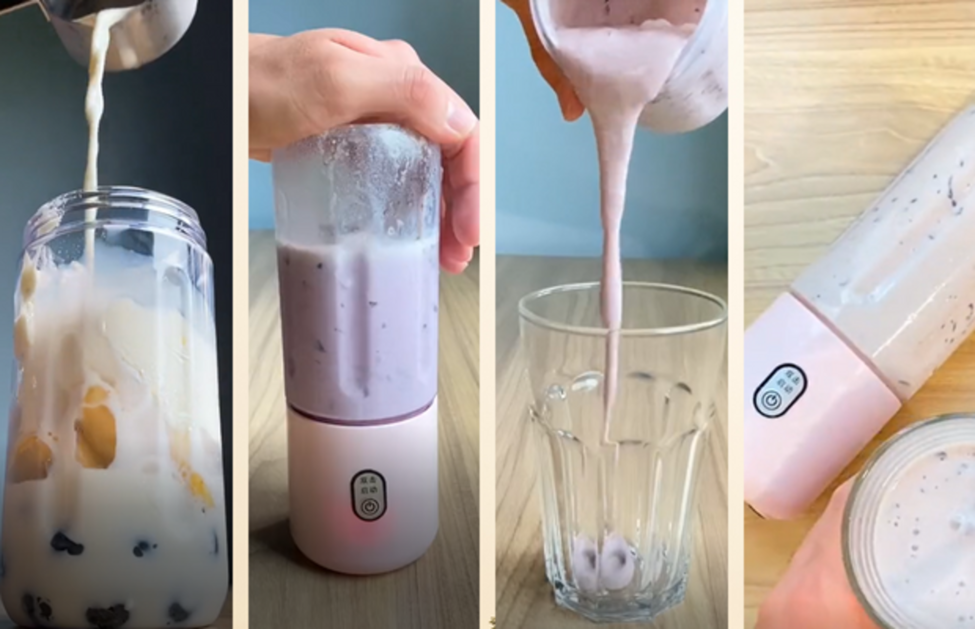 Sağlık ve lezzet dolu smoothieler hazırlamanızı sağlayacak taşınabilir şarjlı blenderlar