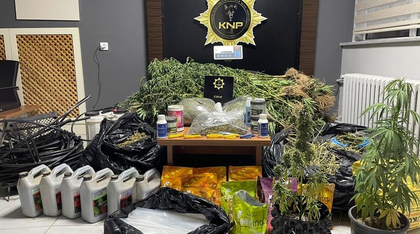 Kırklareli'nde 70 kilogram esrar ele geçirildi