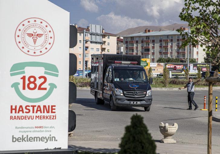 Erzurum Şehir Hastanesinde yangın tatbikatı yapıldı G2
