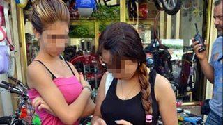 Suriyeli kadınları pavyondan polis kurtardı