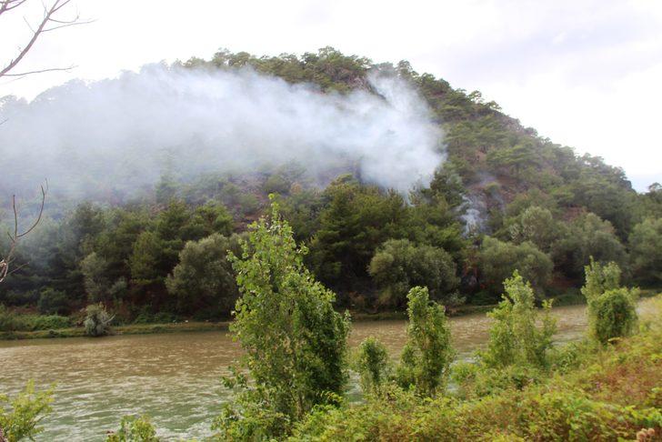 Amasya'da ormanlık alanda çıkan yangın söndürüldü G5
