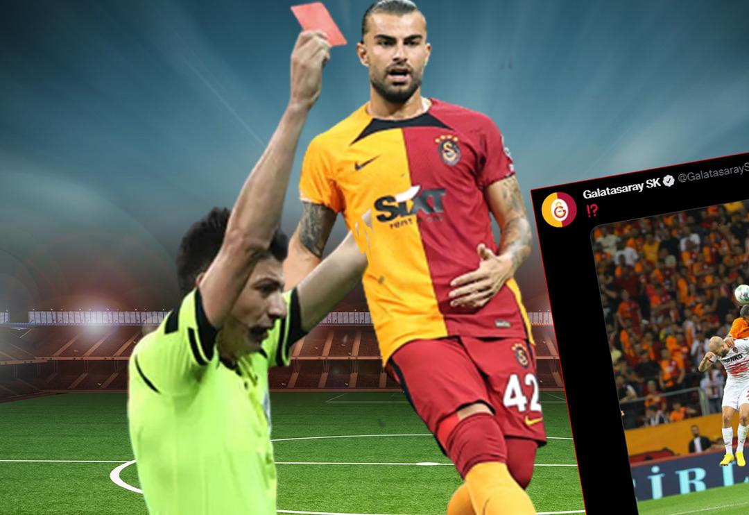 Galatasaray resmi hesabı 'o an'ı paylaştı! "D&uuml;d&uuml;ğ&uuml;n&uuml; astırın"