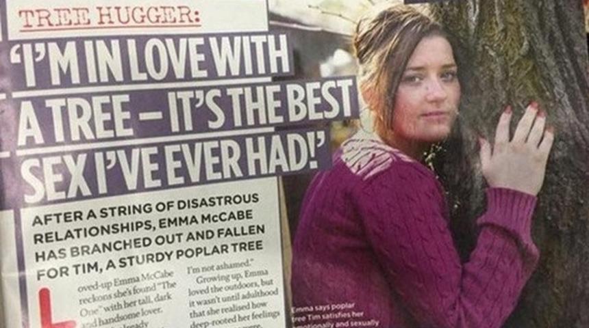 İngiliz kadın ağa&ccedil;la evlenmek istiyor!