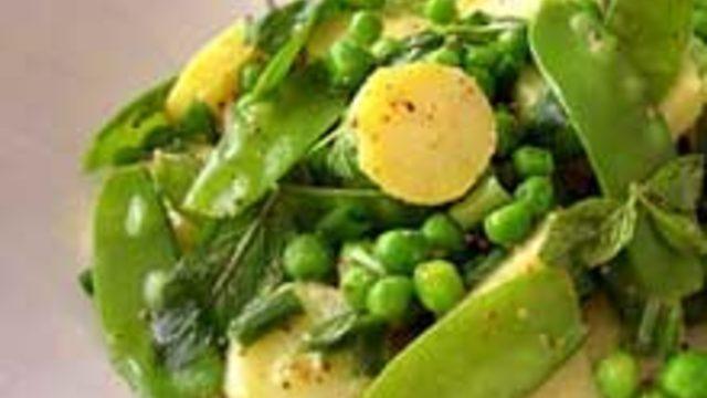 Fasulyeli Patates Salatasi