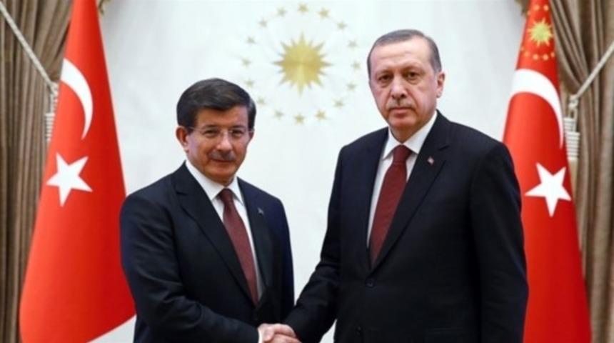 Erdoğan ile Davutoğlu g&ouml;r&uuml;şmesi başladı