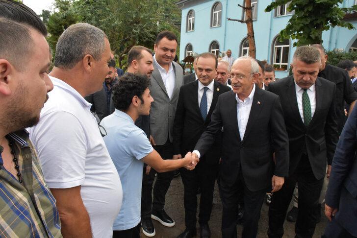 CHP Genel Başkanı Kılıçdaroğlu, Giresun'da fındık üreticilerini ziyaret etti G1