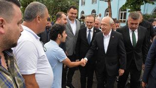 CHP Genel Başkanı Kılıçdaroğlu, Giresun'da fındık üreticilerini ziyaret etti