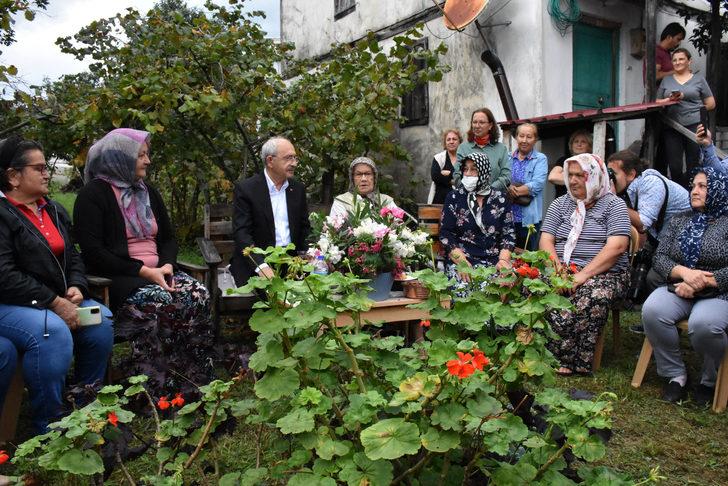 CHP Genel Başkanı Kılıçdaroğlu, Giresun'da fındık üreticilerini ziyaret etti G3