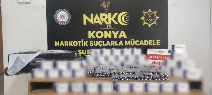 Konya'da uyuşturucu operasyonunda yakalanan 13 zanlı tutuklandı G1