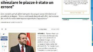 Egemen Bağış’tan Gezi Parkı eylemleri yorumu: Değişim isteyen kitleleri susturamazsınız