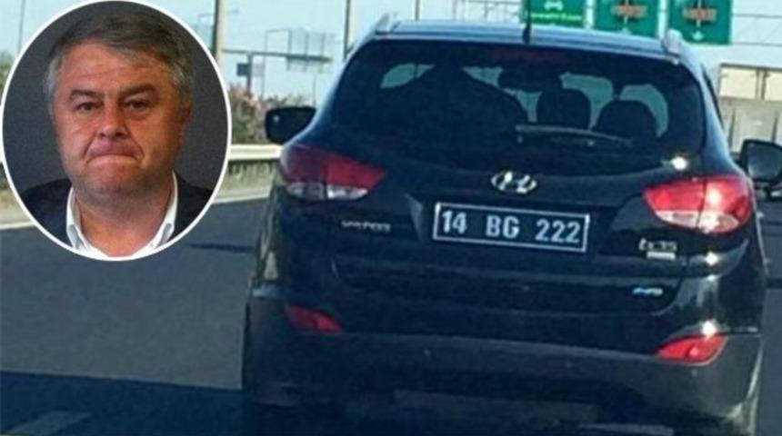 Belediye başkanı makam aracıyla tatile gitti