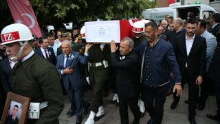 Şehit Piyade Uzman Çavuş Ümit Kesti, memleketi Ordu'da son yolculuğuna uğurlandı