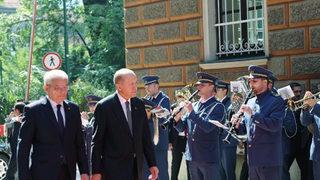 Cumhurbaşkanı Erdoğan Saraybosna'da resmi törenle karşılandı