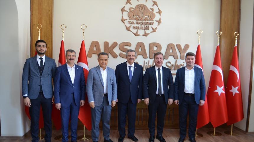 Sanayi ve Teknoloji Bakan Yardımcısı Hasan Büyükdede, Aksaray Valiliğini ziyaret etti: