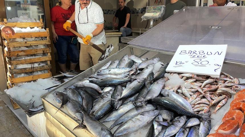 Az miktarda avlanan palamudun tane fiyatı 80 liraya kadar yükseldi