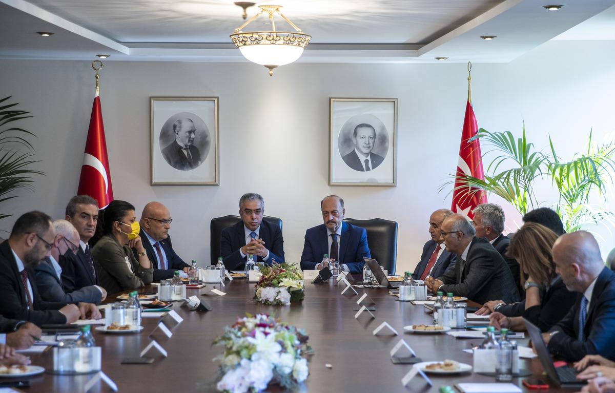 Bakan Bilgin, "Yeni Anayasada Yer Alacak Sosyal Haklar &Ccedil;alıştayı"na katıldı