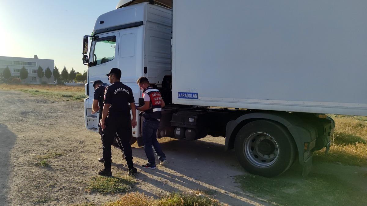Aydın'da tır şof&ouml;r&uuml; aracında &ouml;l&uuml; bulundu