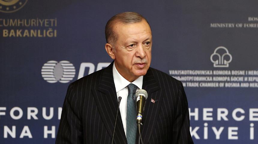Cumhurbaşkanı Erdoğan: Her alanda Bosna Hersek'in yanında olacağımızın altını çiziyorum