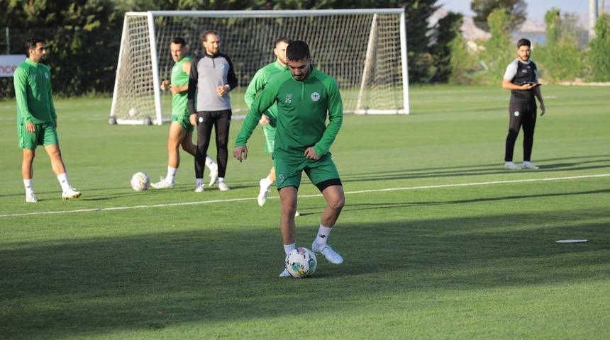 Konyaspor, Hatayspor ma&ccedil;ının hazırlıklarını s&uuml;rd&uuml;rd&uuml;