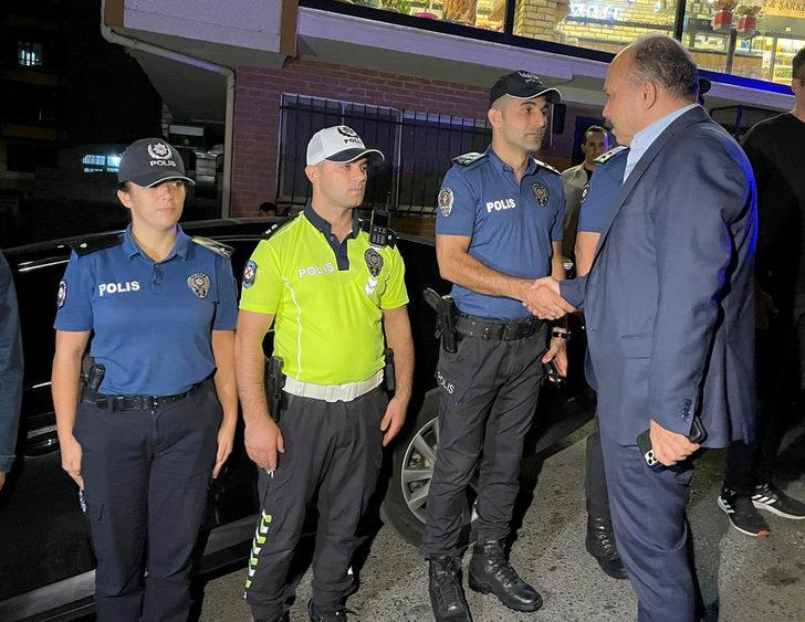 İstanbul Emniyet Müdürü Aktaş, Gaziosmanpaşa'da narkotik uygulamasını denetledi G1