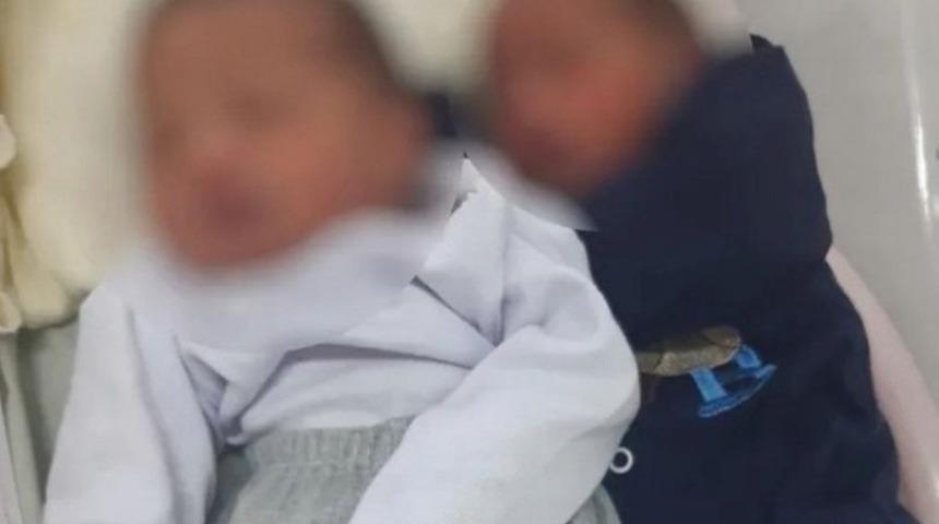 Aynı günde iki erkekle birlikte oldu! Bebekler ikiz doğunca...