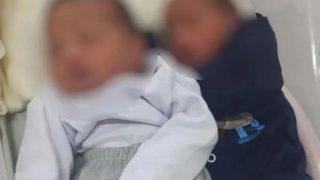 Aynı günde iki erkekle birlikte oldu! Bebekler ikiz doğunca...