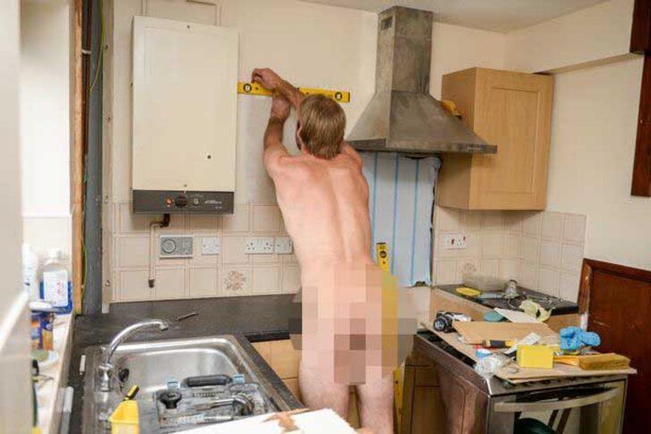 “Çıplak marangoz” olarak ünlenmişti! Polis karakoluna şeffaf tangasıyla gidince ortalık karıştı G3